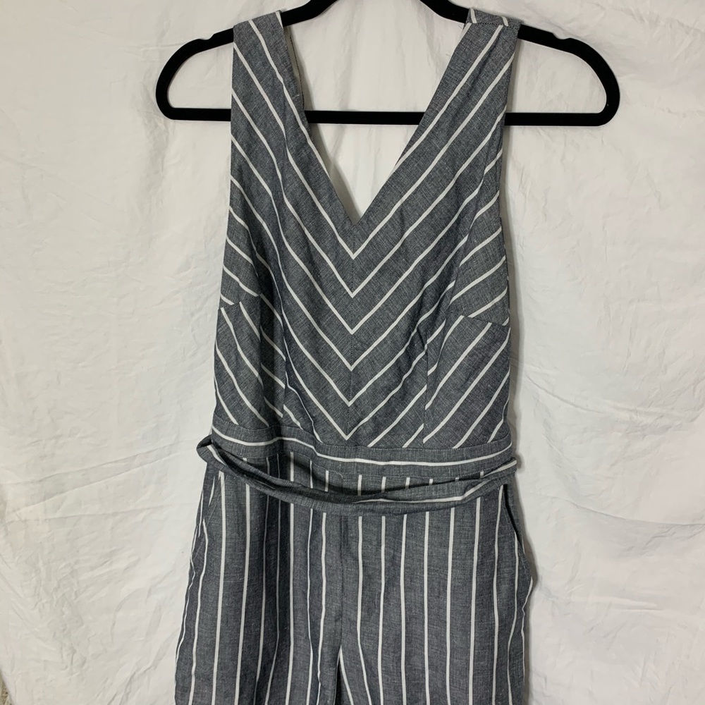 Stripped Jumpsuit